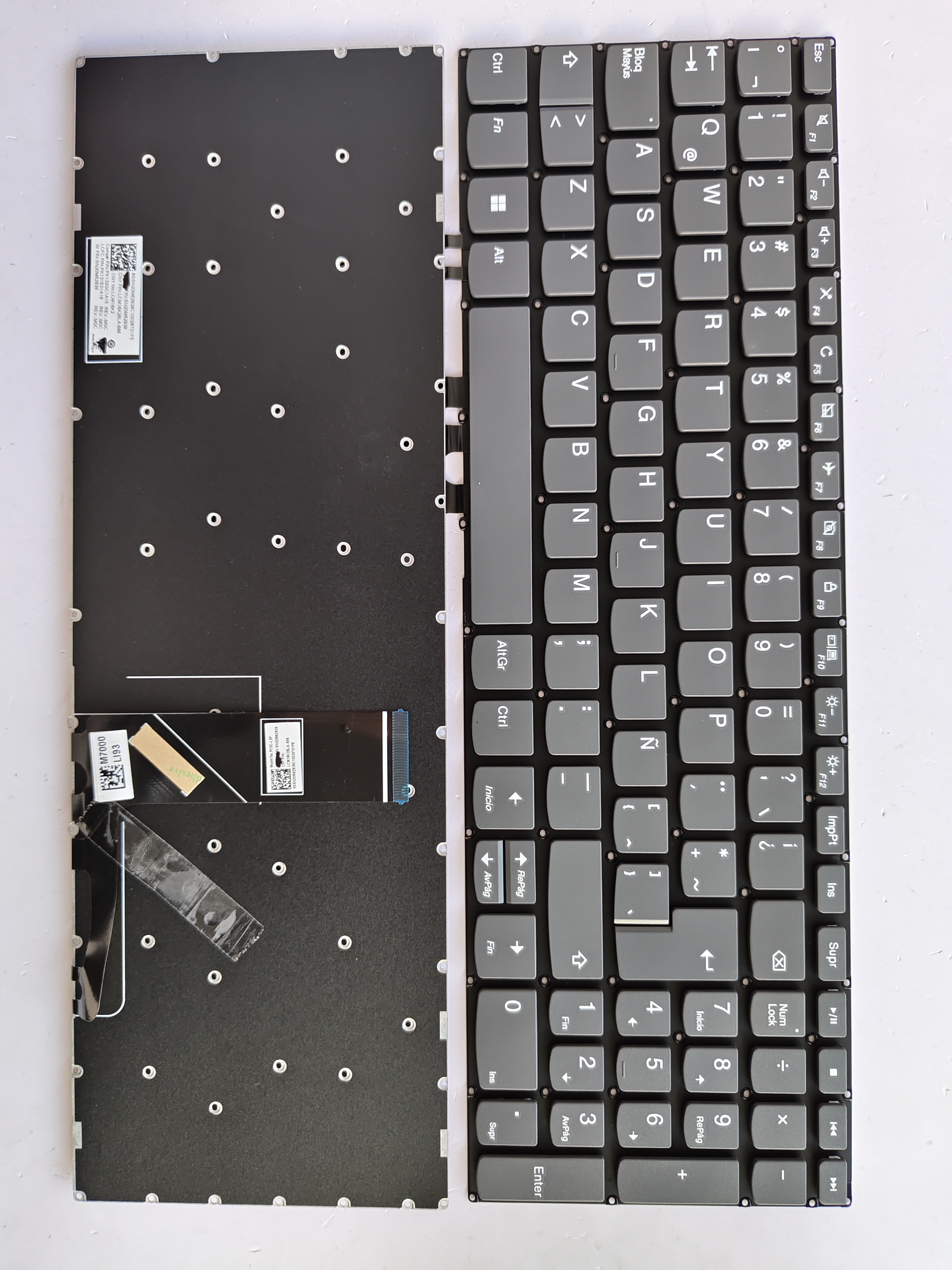Picture of New Replacement Laptop Keyboard For LENOVO 330-15/320-15 without switch Grey LA Layout